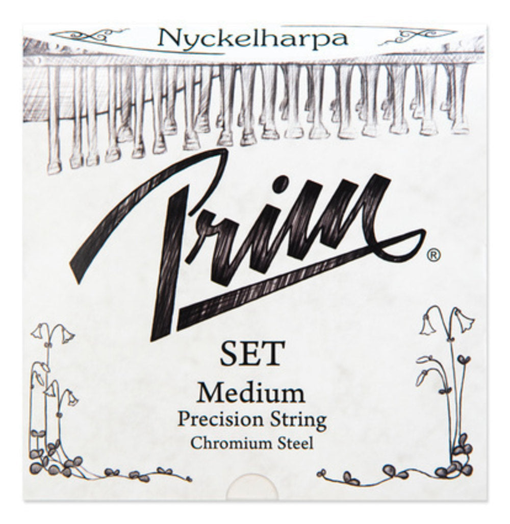 Prim Vit Nyckelharpa Set Medium