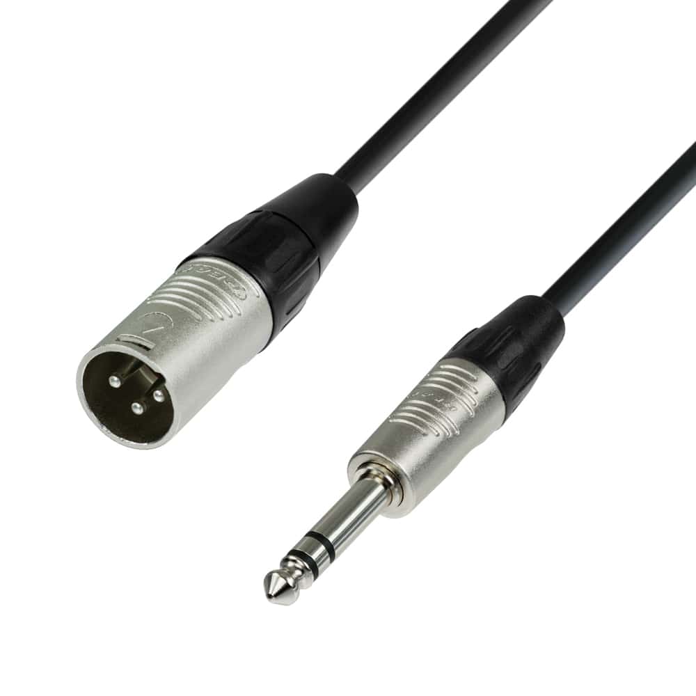 Adam Hall Cables 4 Star Bmv 0300 - Xlr Male To 6.3 Mm Jack Stereo 3 M
