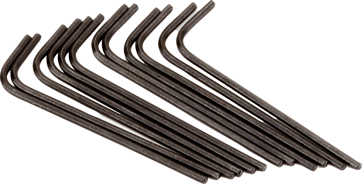 Fender Wrench, Hex, Saddle Height Adjustment, .050 Short Arm (12)