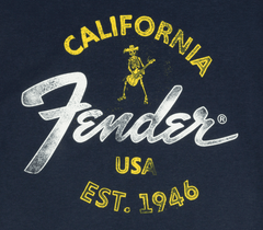 Fender Fender Baja Blue T-Shirt, Blue, L