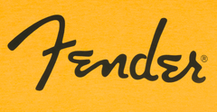 Fender Fender Spaghetti Logo T-Shirt, Butterscotch Blonde, Xl