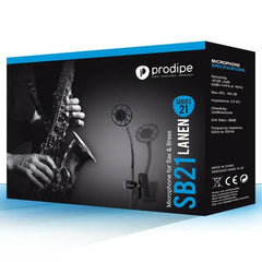 Prodipe Sb21 Microphone For Sax/Brass/Percussion - Back Electret