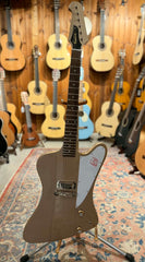 Epiphone Firebird ”Treasure” Joe Bonamassa Polymist Gold Ink. gigbag Beg.