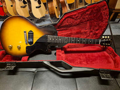 Gibson Les Paul Junior 1955 ink chansaw hardcase Beg.