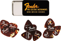 Fender Fender Fine Electric Pick Tin - 12 Pack