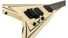 Spira Guitars V-420 Antiq White Stripe