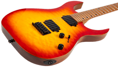 Spira Guitars S-500 QFB Fireburst