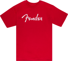 Fender Fender Spaghetti Logo T-Shirt, Dakota Red, Xl