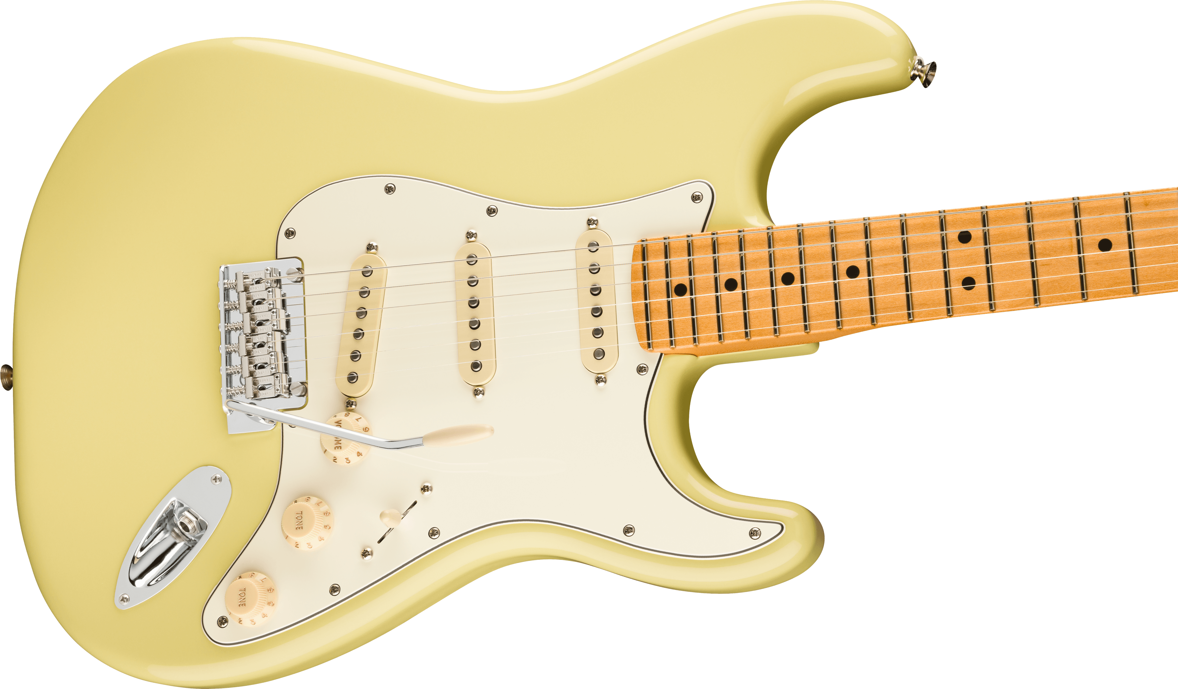 Fender Player II Stratocaster, Maple Fingerboard, Hialeah Yellow