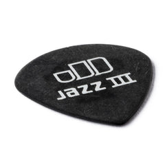 Dunlop 482P060 Tortex Pitch Black Jazz Iii ‚Äî 12/Plypk