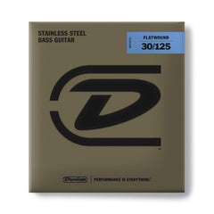 Dunlop Dbfs30125 Bass Flatwnd Lg Scale 30/125 - 6/Set