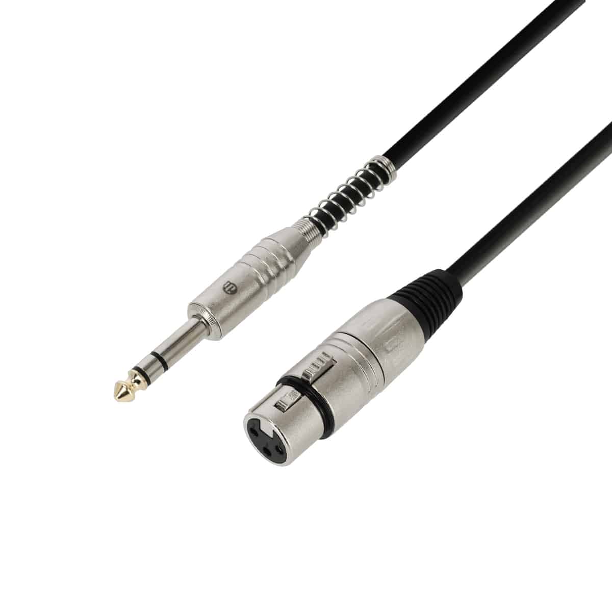 Adam Hall Cables 3 Star Bfv 0100 - Xlr Cable Female To 6.3 Mm Jack Stereo 1 M