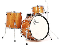 Gretsch Shell Set Usa Brooklyn 12"X8" 14"X14" 20"X14" Gold Sparkle