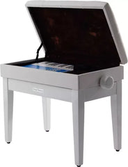 George Hennesey JBBH102-3/WH pianobänk white