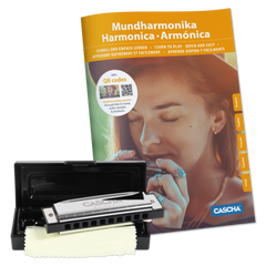 Cascha Blues Harmonica Set (DE/EN/FR/ES)