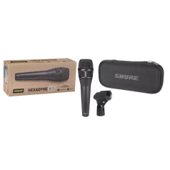 Shure Nexadyne 8/S Mic, Xlr, Supercardioid, Black