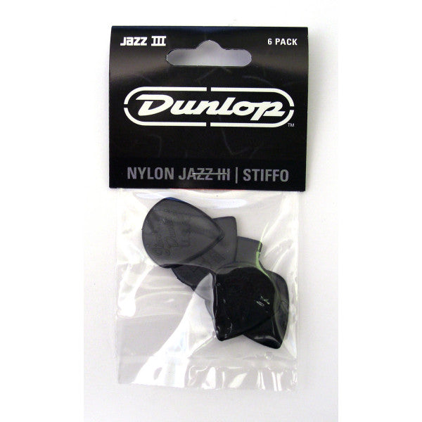Plektrum Dunlop Jazz III 47P3S 6/PLYPK