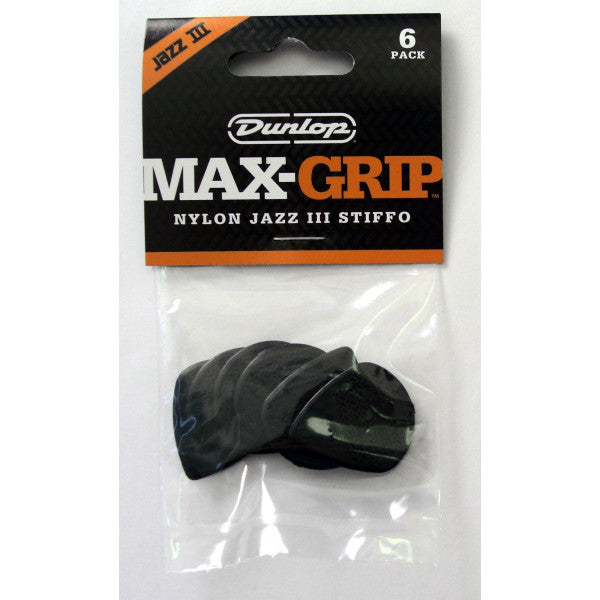 Plektrum Dunlop Nylon MaxGrip JAZZ471P3S 6/PLYPK