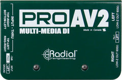 Radial Proav2 Stereo Passive Multimedia Direct Box