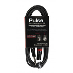 Pulse Balanced Signal Cable 3M 1/4Stereo Jack-Xlrm